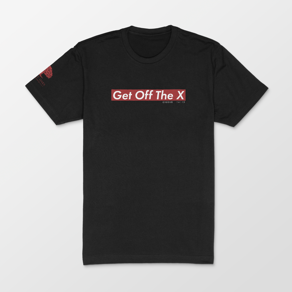 Slogan Unisex T-Shirt - "Get off the X"